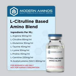L-Citrulline Based Amino Blend (20ML) — amino blend research solution from Modern Aminos for amino-blend research.