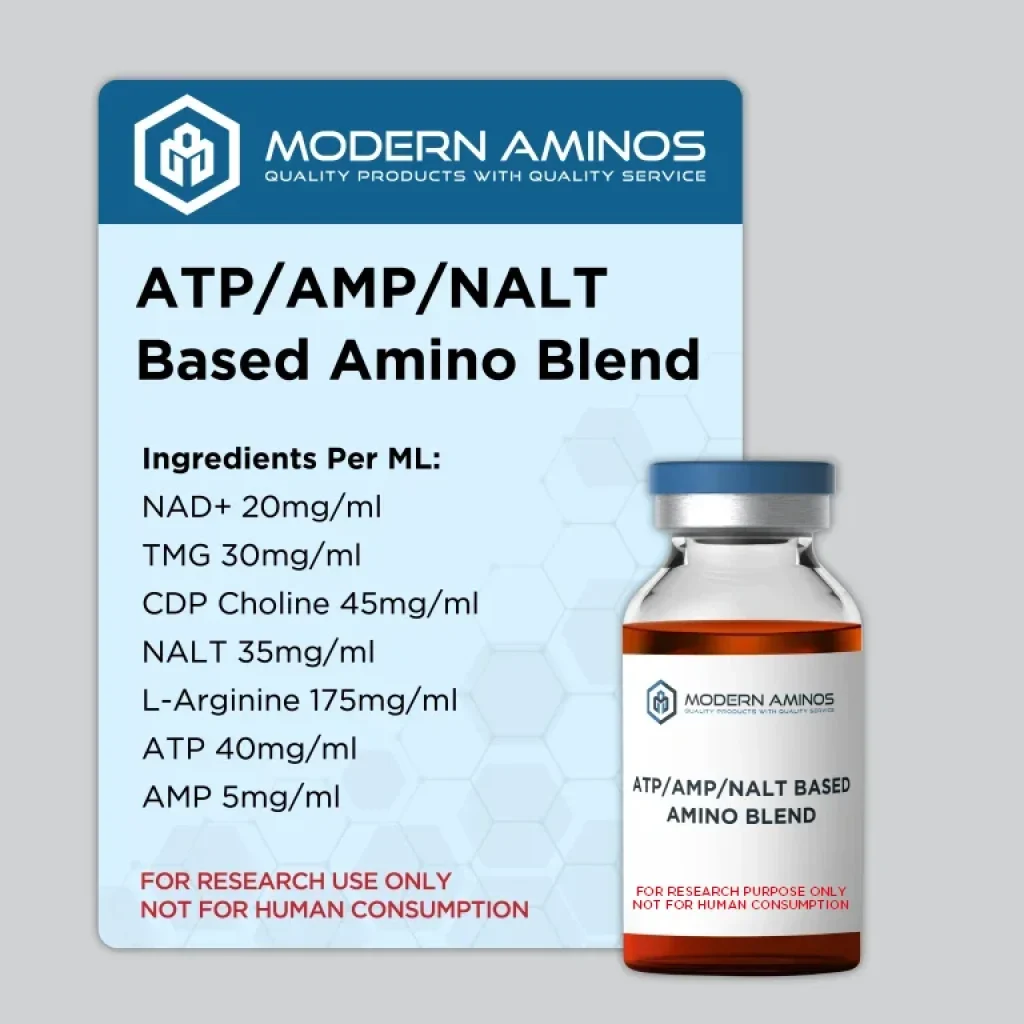 ATP/AMP/NALT Based Amino Blend (20ML) — amino blend research solution from Modern Aminos for amino-blend research.
